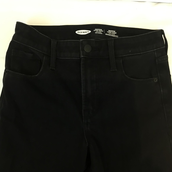 Old navy rockstar super skinny high rise jeans size 0 - Picture 1 of 5
